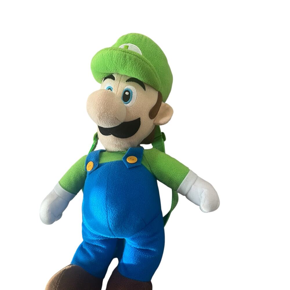 🔥 VINTAGE NINTENDO LUIGI PLUSH BACKPACK 🔥